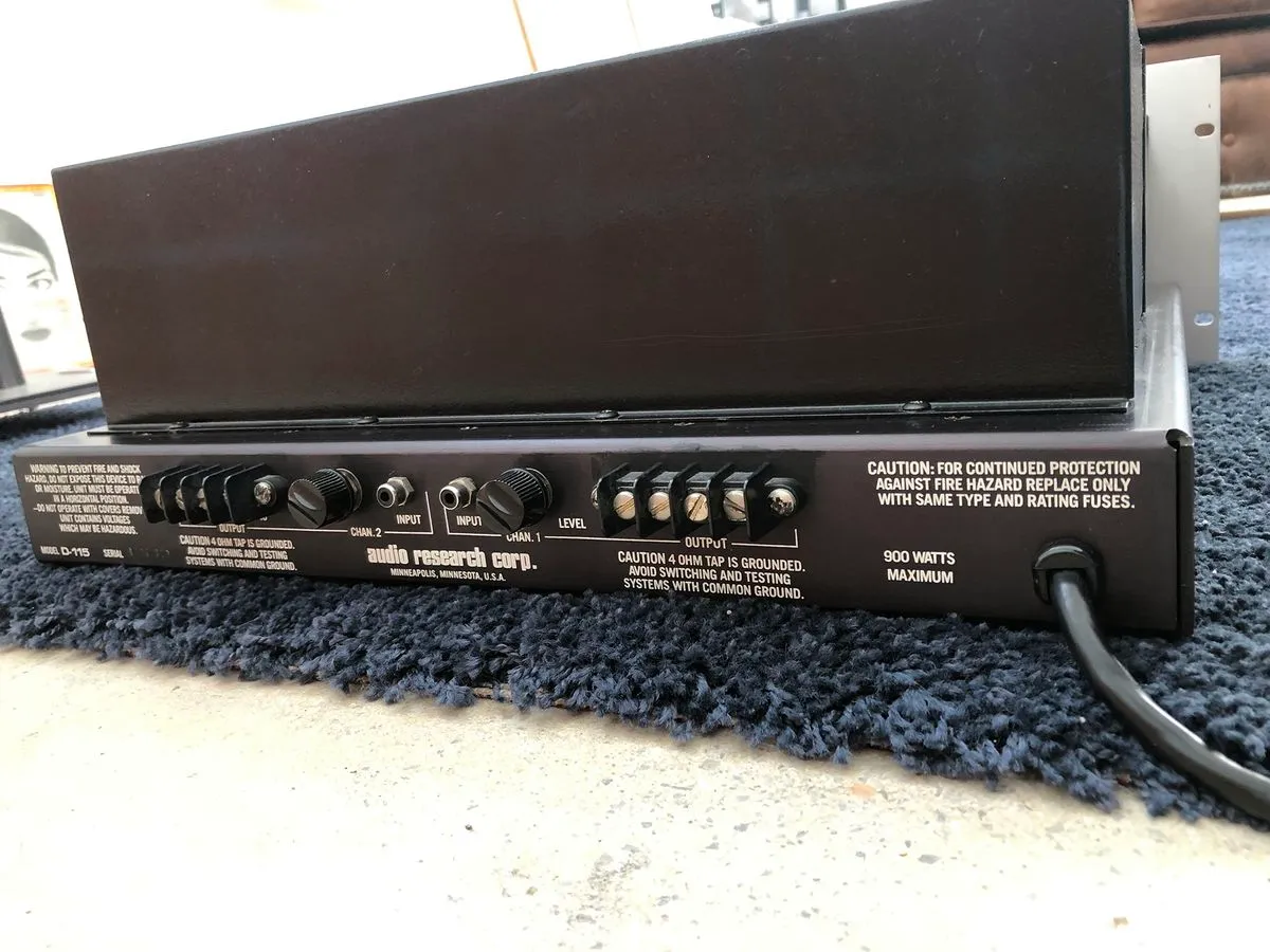 audio research d 115 audio research d 115