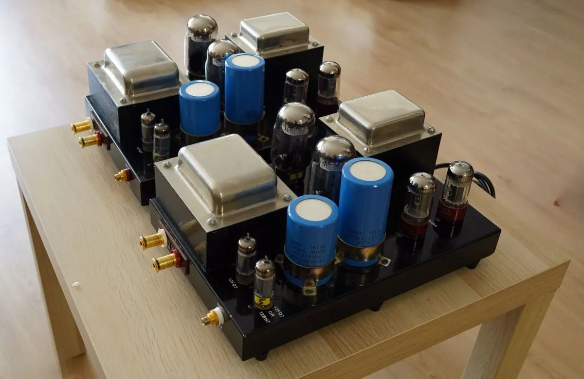 quicksilver kt88 mono amplifier quicksilver kt88 mono amplifier